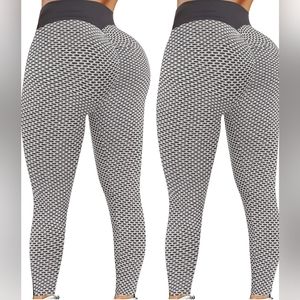 Reosse Women's High Waist Yoga Leggings -2 Pack